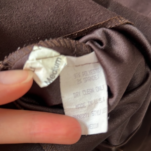 LT Sport Petite Brown, Lightweight Blazer - Size M - Picture 9 of 12